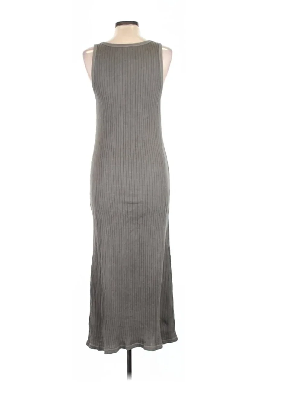 JAMES PERSE Square rib neck tank dress 3 (LG) - Picture 3 of 5